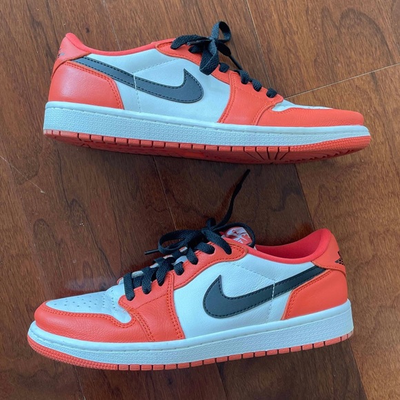 Nike Other - Nike Air Jordan 1 Low Starfish Orange Black White | Men's Size 8 | CZ0790-801